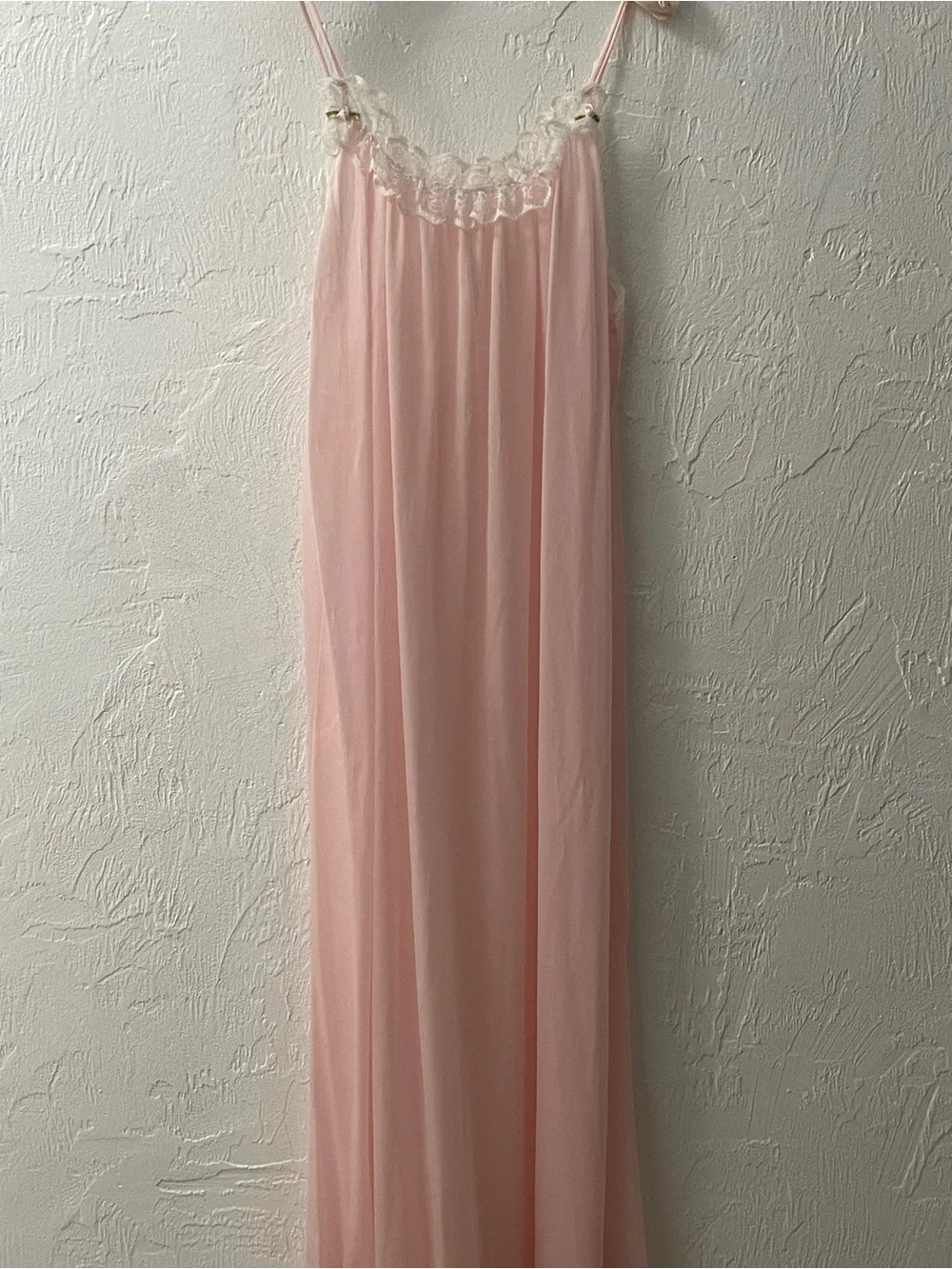 Vintage Lace Peignoir & Nightgown lace Inner Most Sears, maybe 1960s or 1970s. - Picture 8 of 12
